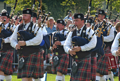 bagpipe march