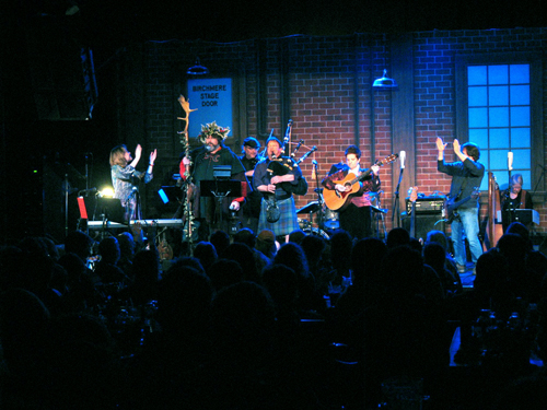 Tim Carey playing with Orchestra