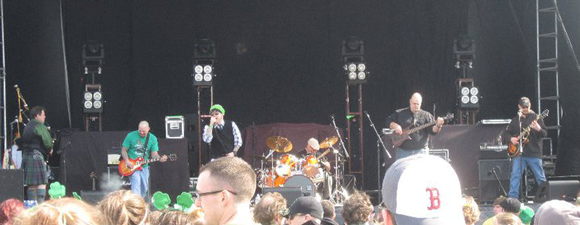 Tim Carey, bagpipe at Shamrock Festival